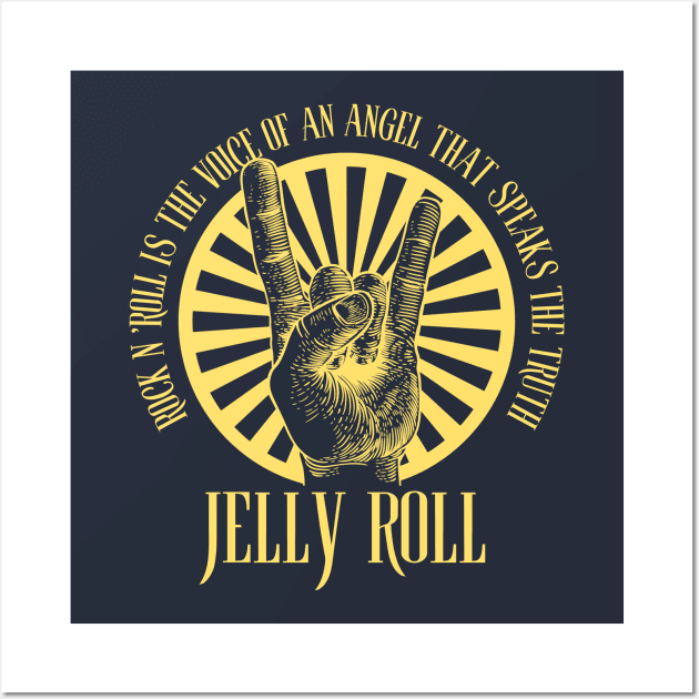 jelly roll Wall Art by aliencok